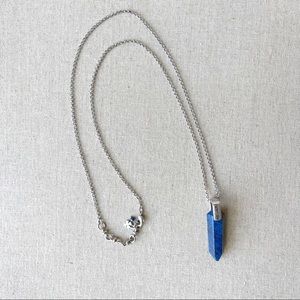Lucky Brand Crystal Protection Necklace 14.5”